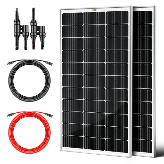 Rich Solar 200W Portable Solar Panel Kit For Generators