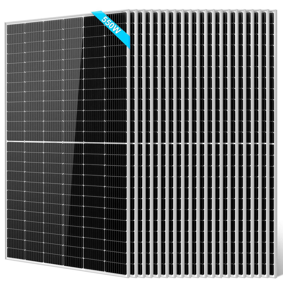 SunGoldPower 550W Monocrystalline Solar Panel High Efficiency UL Certified