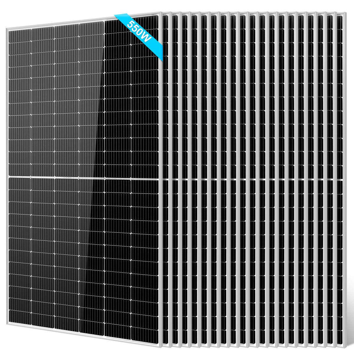 SunGoldPower 550W Monocrystalline Solar Panel High Efficiency UL Certified