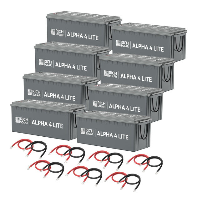 Rich Solar 24V 800AH Deep Cycle Lithium Battery Bank