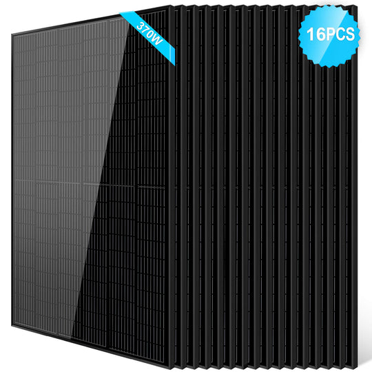 SunGoldPower 370W High Efficiency Mono Solar Panel