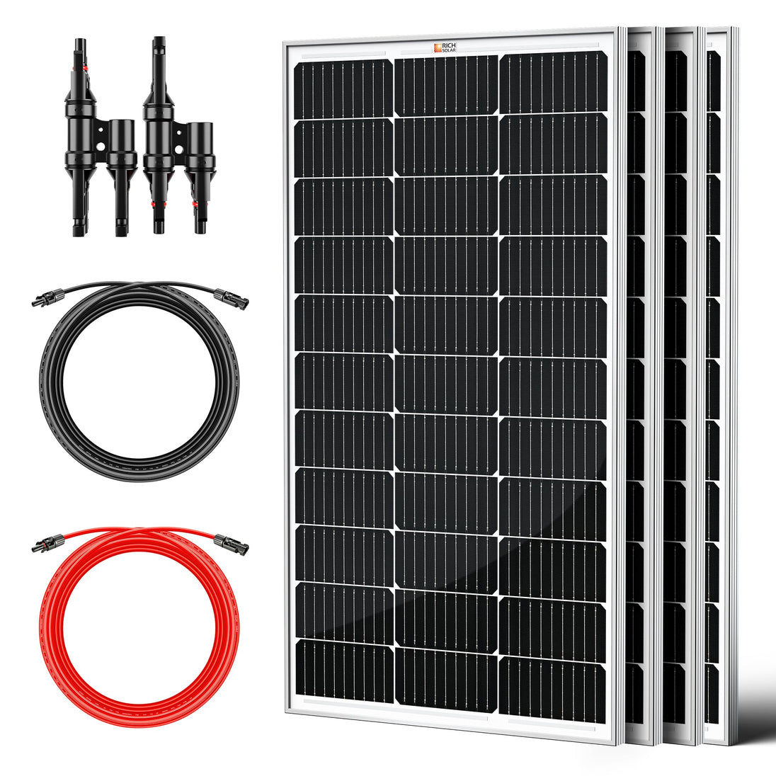 Rich Solar 400W Portable Solar Panel Kit For Generators