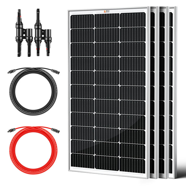 Rich Solar 400W Portable Solar Panel Kit For Generators