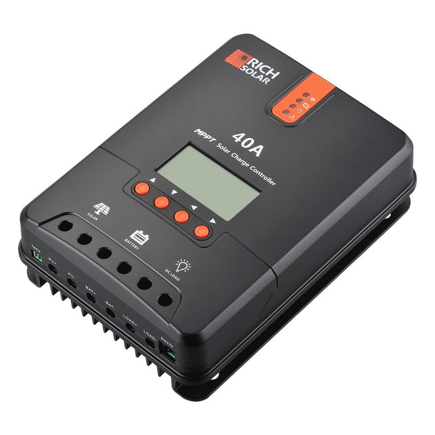 Rich Solar 40A MPPT Charge Controller High Efficiency