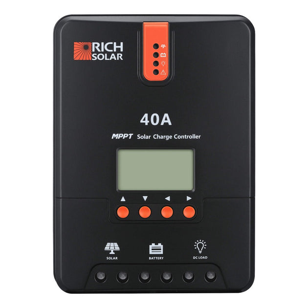 Rich Solar 40A MPPT Charge Controller High Efficiency