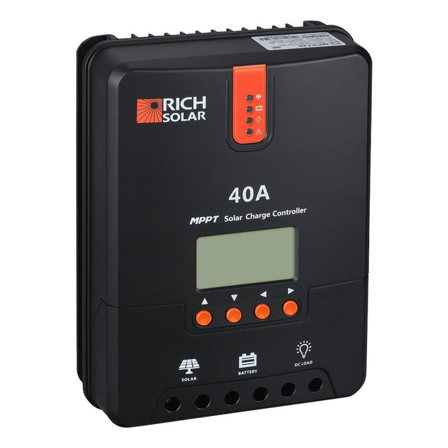 Rich Solar 40A MPPT Charge Controller High Efficiency