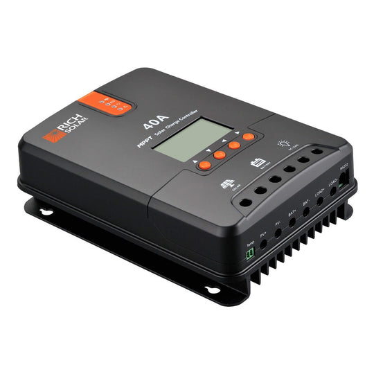 Rich Solar 40A MPPT Charge Controller High Efficiency