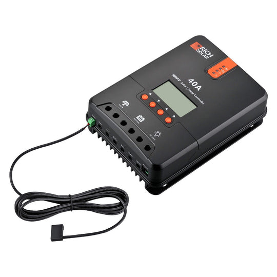 Rich Solar 40A MPPT Charge Controller High Efficiency