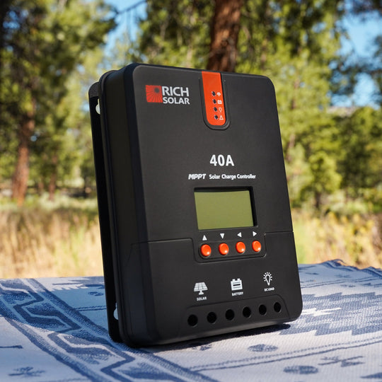 Rich Solar 40A MPPT Charge Controller High Efficiency