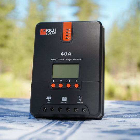 Rich Solar 40A MPPT Charge Controller High Efficiency