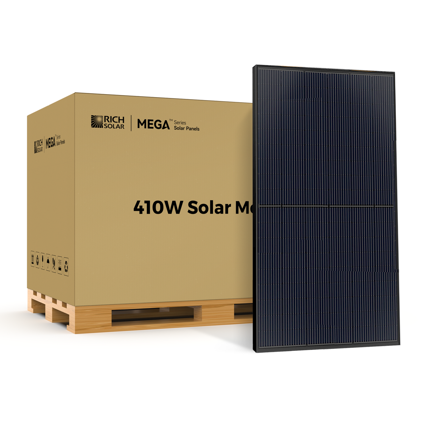 Rich Solar 410 Watt Premium Solar Panel UL Certified 25 Year Warranty