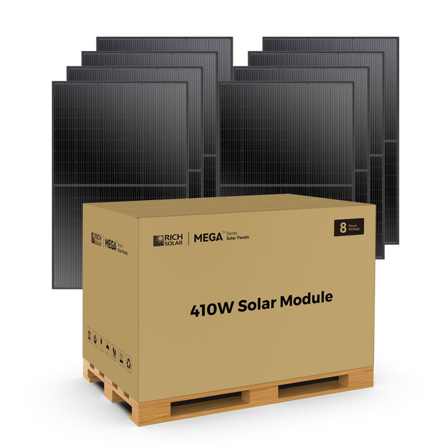 Rich Solar 410 Watt Premium Solar Panel UL Certified 25 Year Warranty