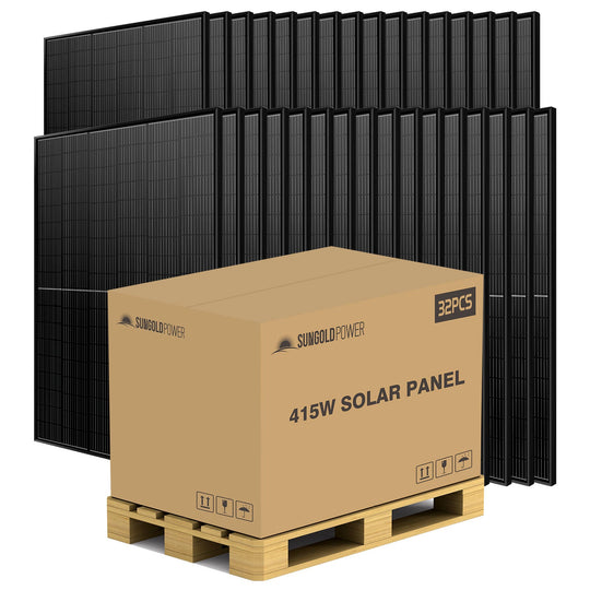 SunGoldPower 415W UL Certified Monocrystalline Solar Panel