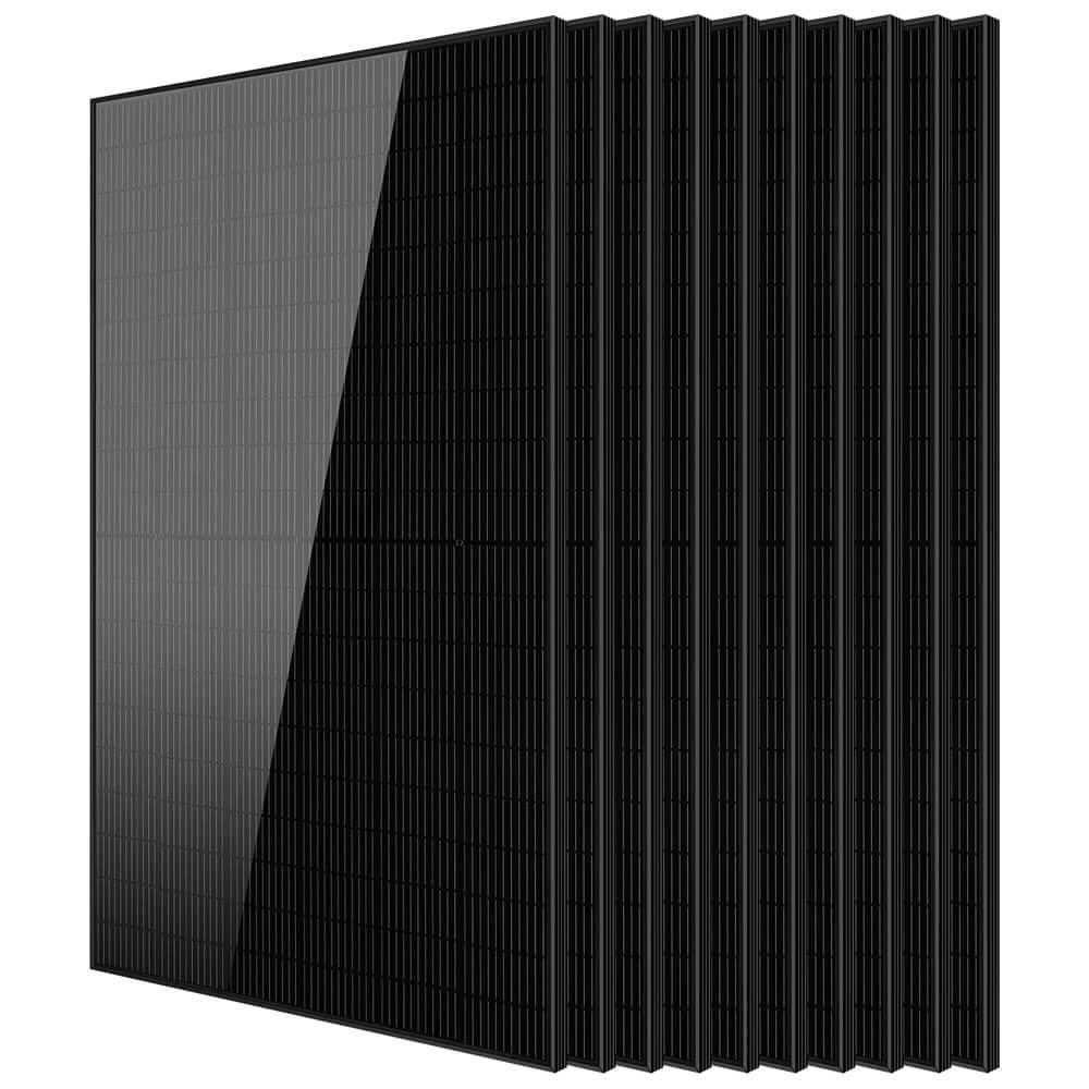SunGoldPower 440W Black Mono Solar Panel High Efficiency UL Certified