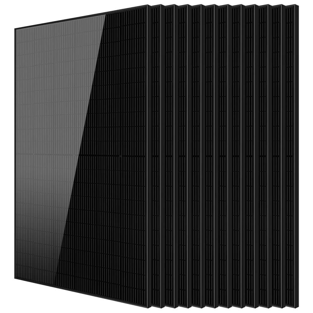 SunGoldPower 440W Black Mono Solar Panel High Efficiency UL Certified
