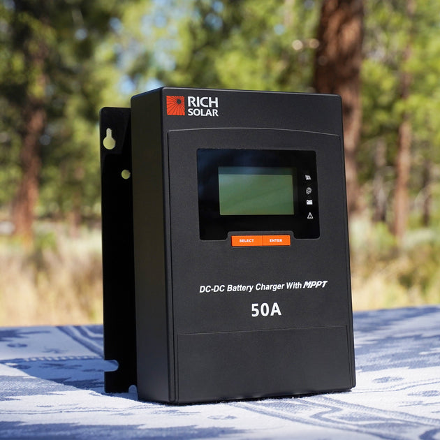 Rich Solar Bravo 50 Amp MPPT DC DC Solar Charge Controller