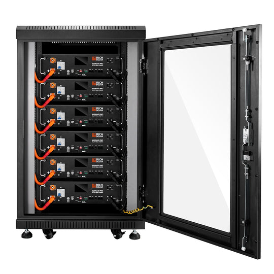 Rich Solar Alpha 5 Pro 100Ah 48V LiFePO4 Battery 7000 Cycles UL Certified