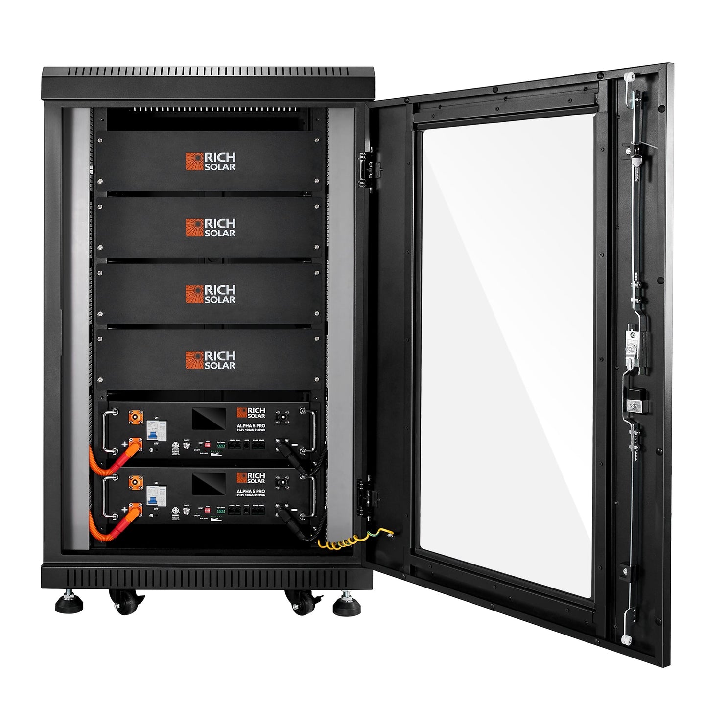 Rich Solar Alpha 5 Pro 100Ah 48V LiFePO4 Battery 7000 Cycles UL Certified