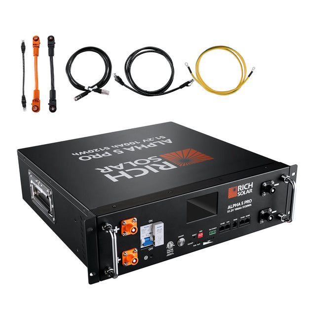 Rich Solar Nova 12K Hybrid Inverter With 61kWh Battery Kit