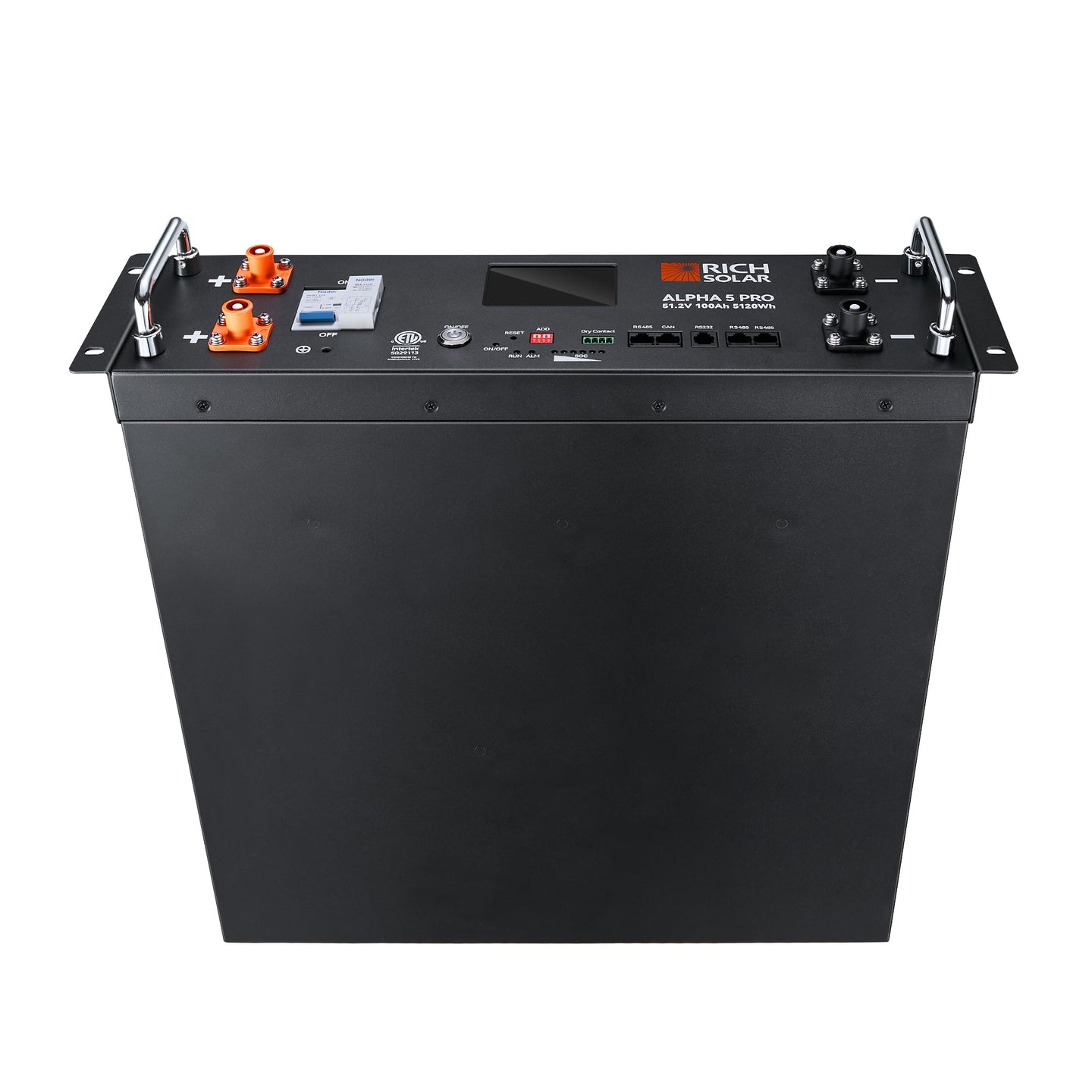 Rich Solar Alpha 5 Pro 100Ah 48V LiFePO4 Battery 7000 Cycles UL Certified