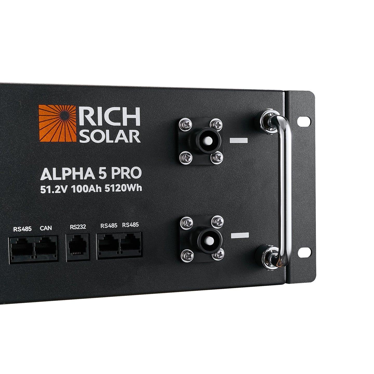 Rich Solar Alpha 5 Pro 100Ah 48V LiFePO4 Battery 7000 Cycles UL Certified