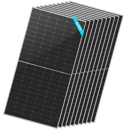SunGoldPower 560W Bifacial Solar Panel High Efficiency