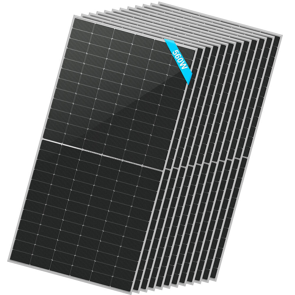 SunGoldPower 560W Bifacial Solar Panel High Efficiency