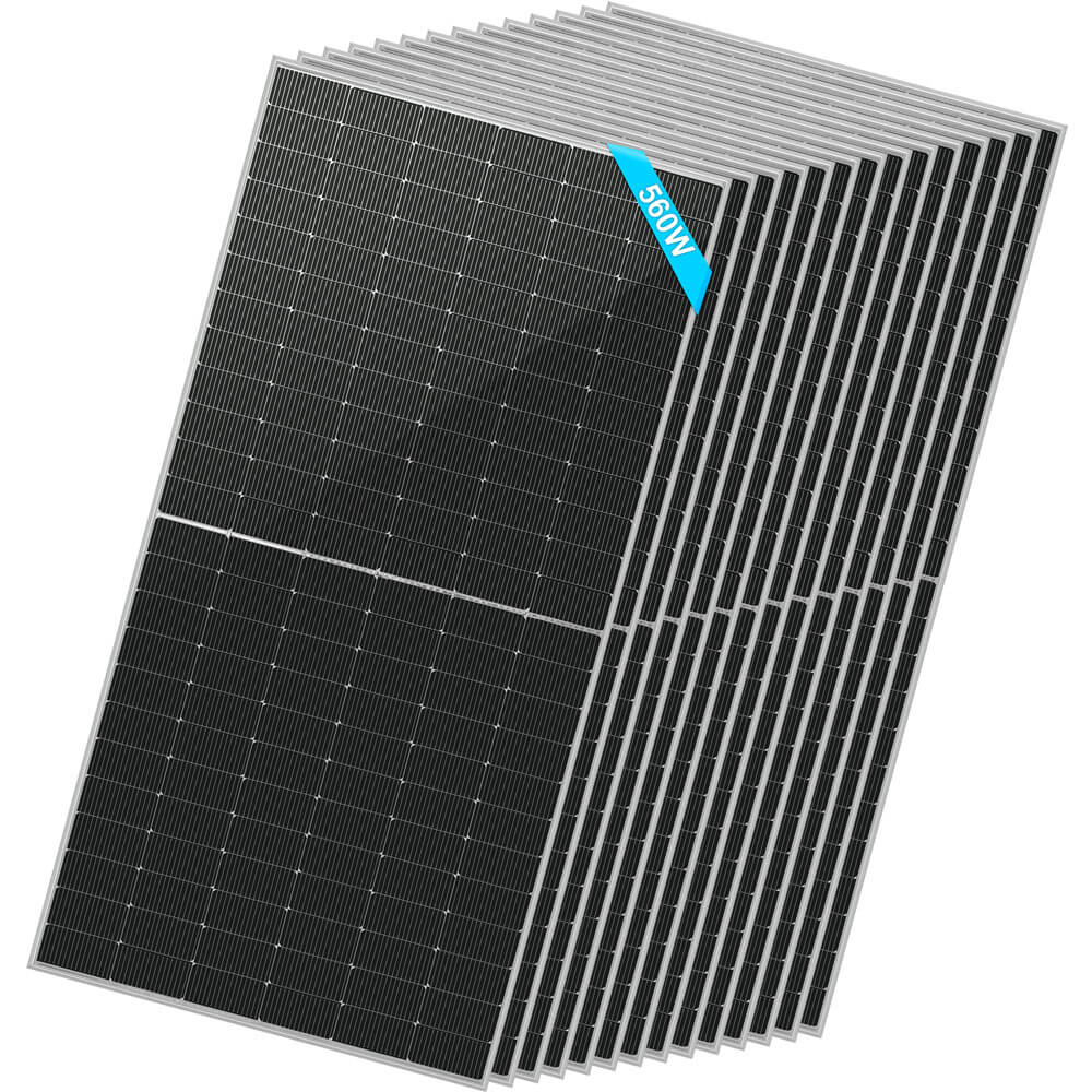 SunGoldPower 560W Bifacial Solar Panel High Efficiency