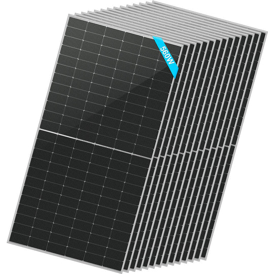 SunGoldPower 560W Bifacial Solar Panel High Efficiency