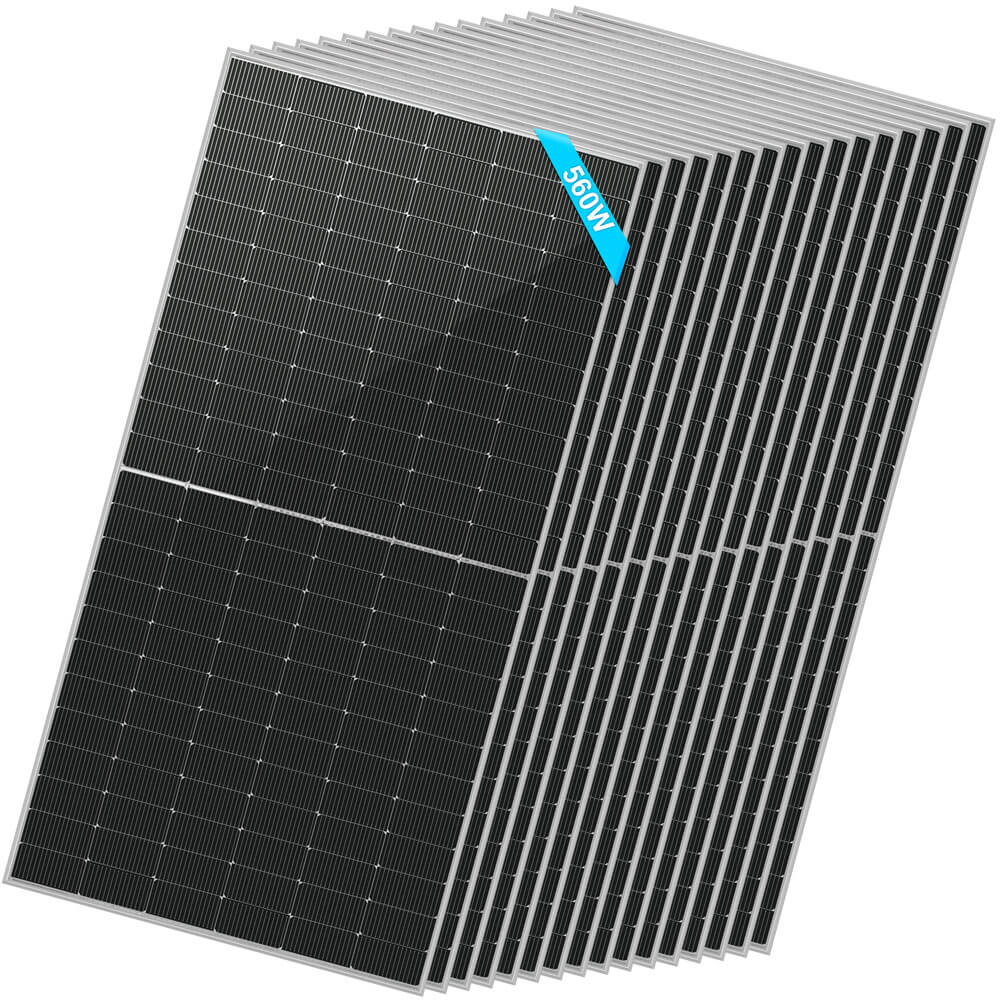SunGoldPower 560W Bifacial Solar Panel High Efficiency