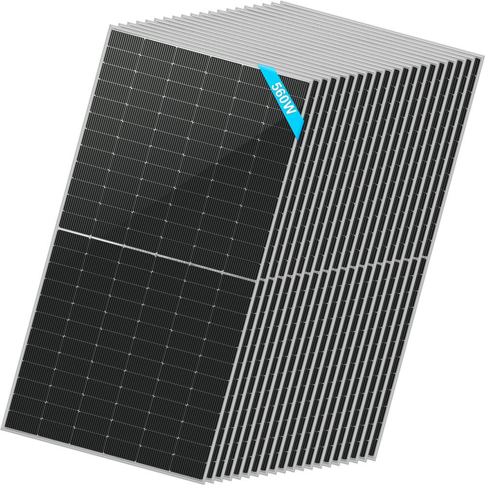 SunGoldPower 560W Bifacial Solar Panel High Efficiency