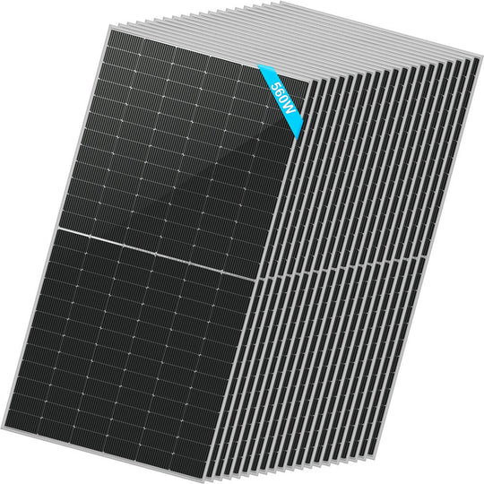 SunGoldPower 560W Bifacial Solar Panel High Efficiency