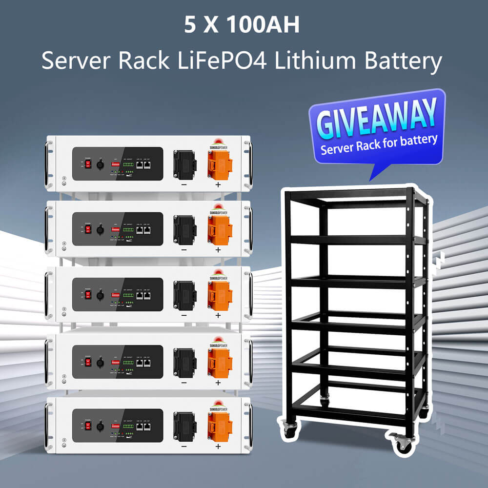 SunGoldPower 16kW Off Grid Solar Kit With 25.6kWh LiFePO4 Battery