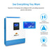 SunGoldPower 3000W 24V Pure Sine Wave Inverter Charger