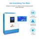 SunGoldPower 3000W 24V Pure Sine Wave Inverter Charger