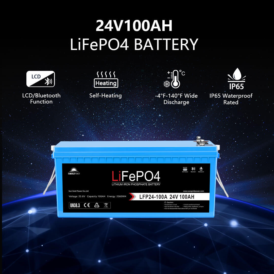 SunGoldPower 6000W Off Grid Solar Kit With 10kWh LiFePO4 Battery