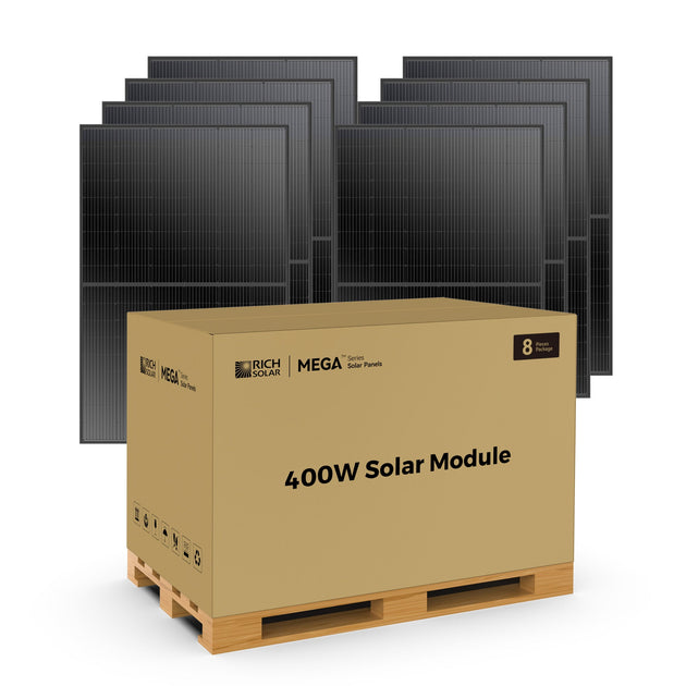 Rich Solar 400 Watt Premium UL Certified Solar Panel 25 Year Warranty