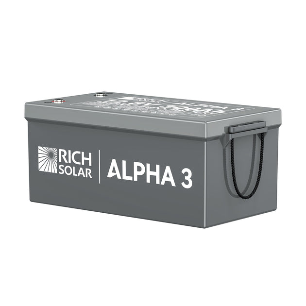 Rich Solar Alpha 3 12V 300Ah LiFePO4 Battery With Bluetooth And Self Heating
