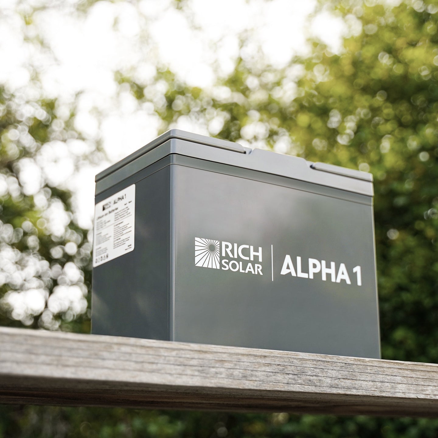 Rich Solar Alpha 1 12V 100Ah LiFePO4 Battery With Bluetooth Heated