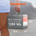 Rich Solar Alpha 1 Pro 12V 100Ah LiFePO4 Battery 10000 Cycles 10 Year Warranty
