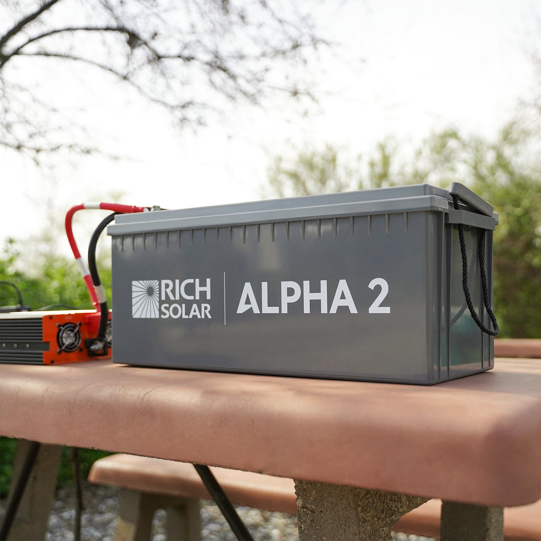 Rich Solar Alpha 2 12V 200Ah LiFePO4 Battery With Bluetooth Heated