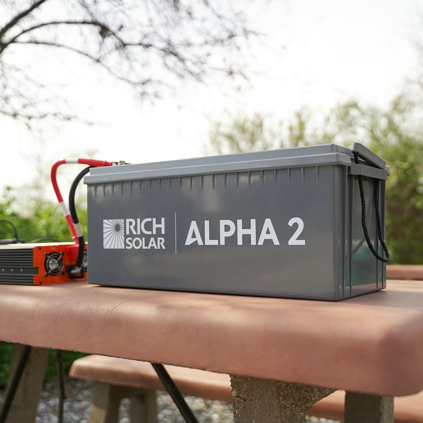 Rich Solar Alpha 2 12V 200Ah LiFePO4 Battery With Bluetooth Heated