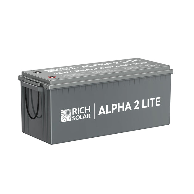Rich Solar Alpha 2 Lite 12V 200Ah LiFePO4 Deep Cycle Battery