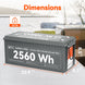 Rich Solar Alpha 2 Pro 12V 200Ah LiFePO4 Battery 7000 Cycles 10 Year Warranty