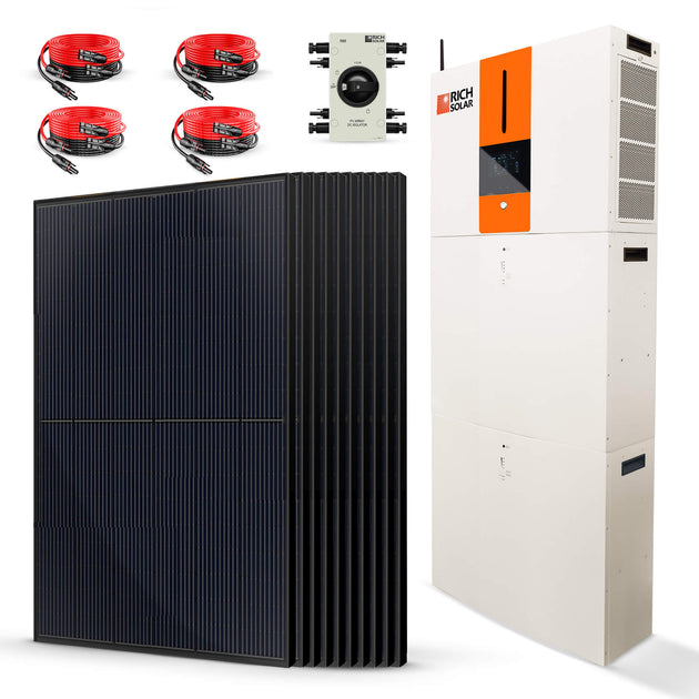 Rich Solar 4000W 48V All In One Solar Kit 6500W Inverter