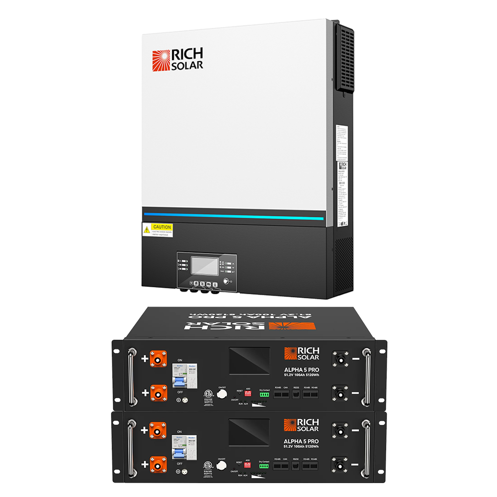 Rich Solar NOVA 6548 6500W 48V UL Certified Hybrid Solar Inverter