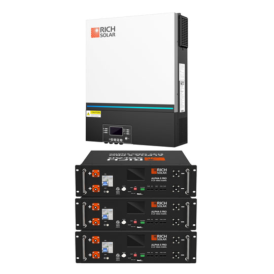 Rich Solar NOVA 6548 6500W 48V UL Certified Hybrid Solar Inverter