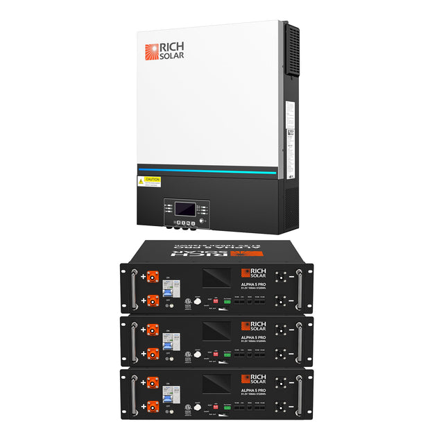 Rich Solar NOVA 6548 6500W 48V UL Certified Hybrid Solar Inverter