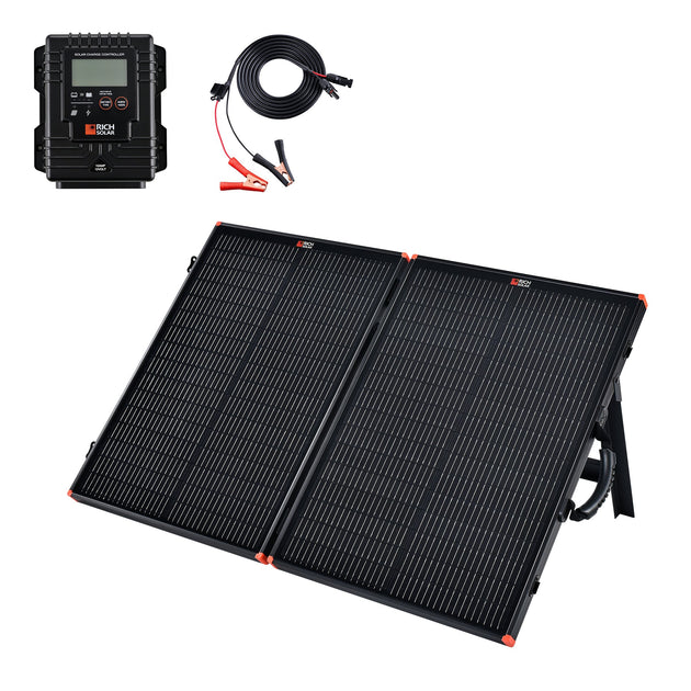 Rich Solar 100 Watt Portable Solar Panel Briefcase Kit