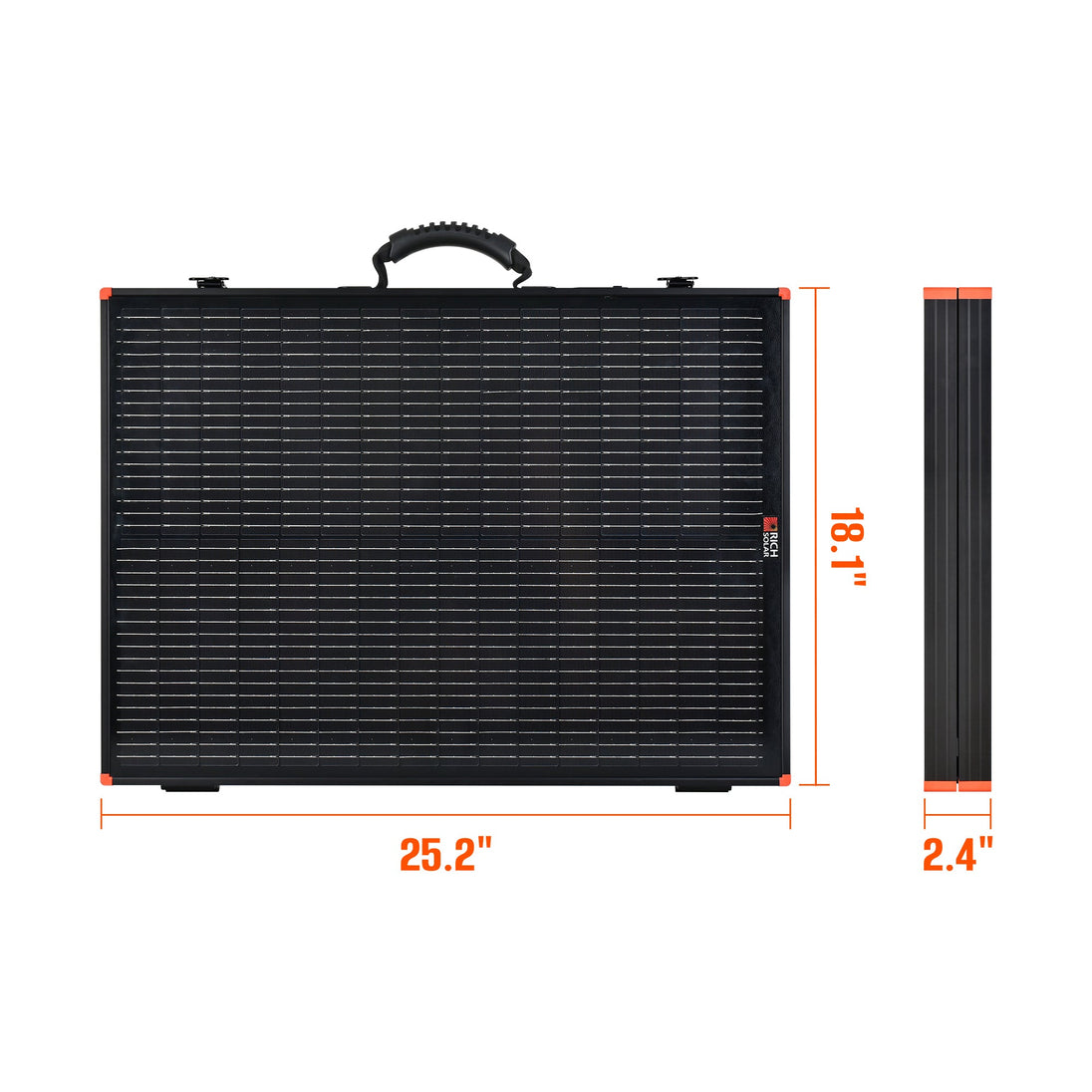 Rich Solar 100 Watt Portable Solar Panel Briefcase Kit